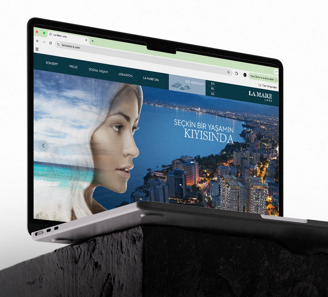 La Mare Lara web design